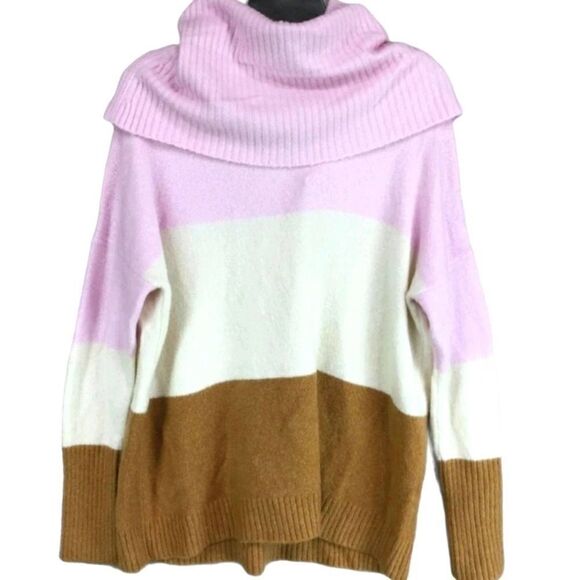 French Connection Cow Neck Wool Sweater size M - Picture 3 of 7